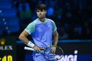 Carlos Alcaraz at the ATP Finals 2024. (Photo: Getty)